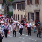 Participation de NH aux cérémonies du 13 juillet 2019 au soir, à Hochfelden