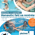 Hanautic fait sa rentrée ! Piscine de Bouxwiller le 12 septembre